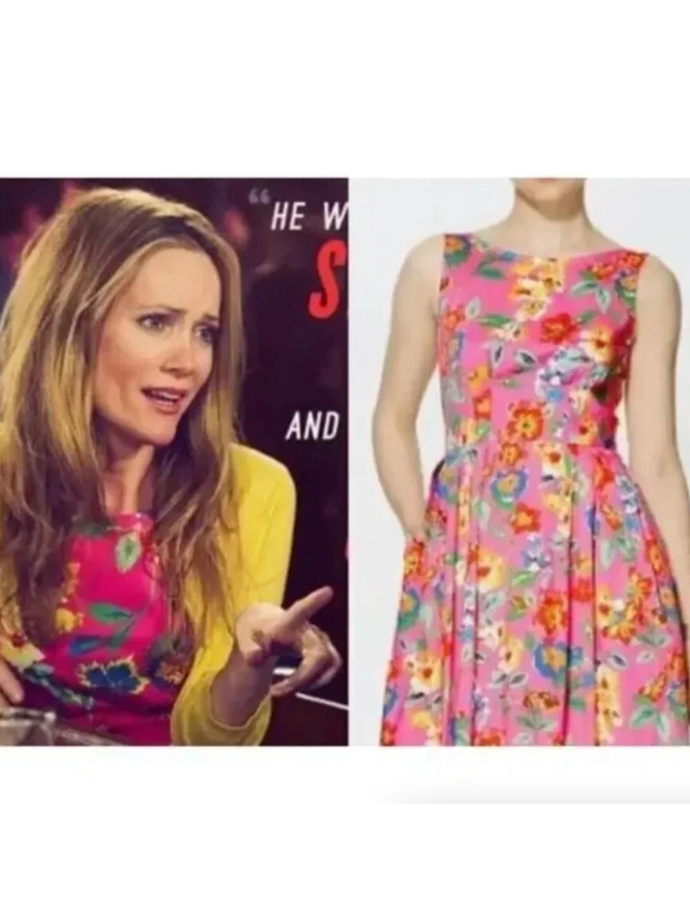 Kate Spade Sonja Pink Floral Pleated Dress Women’s Size 8